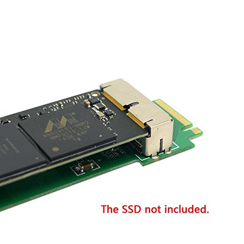 CY PCI Express PCI-E 4X M.2 NGFF M-Key a 2013 2014 2015 Apple Macbook SSD Convertir tarjeta para A1493 A1502 A1465 A1466