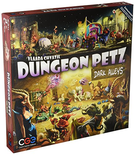 Czech Games Edition CGE00024 Juego de Mesa Dungeon Petz Dark Alleys