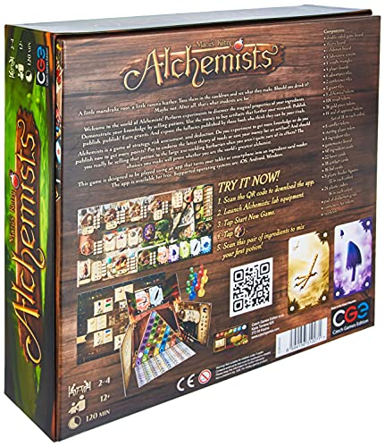 Czech Games Edition - Juego de estrategia Alchemists para 2 - 4 jugadores (CGE00027 ) , color/modelo surtido