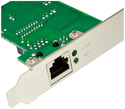 D-Link DGE-528T – Tarjeta PCI Gigabit Ethernet RJ45 (10/100/1000 Mbps), Compatible con Windows, Windows Server, Linux y MacOS