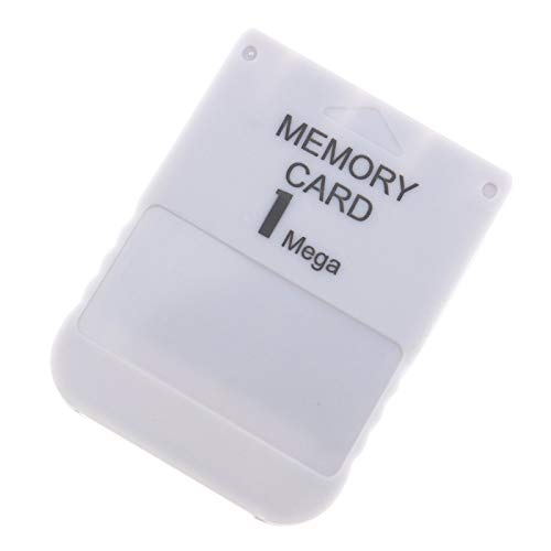 D2D 2 tarjetas de memoria de 1 MB compatibles con Sony PS1 Playstation 1 PSX Game System