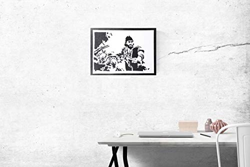 Da. Go. Póster De. St. John Grafiti Hecho a Mano Handmade Street Art - Aesthetic Artwork