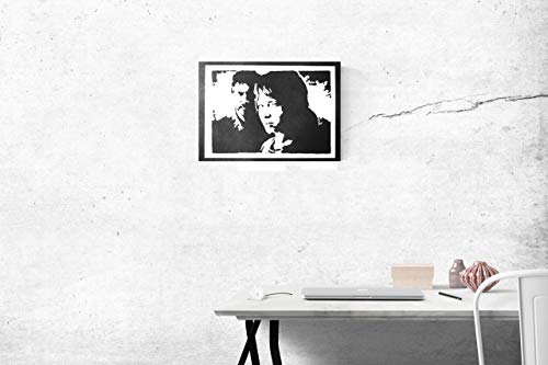 Da. Go. Póster De. St. John Grafiti Hecho a Mano Handmade Street Art - Aesthetic Artwork