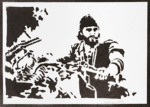 Da. Go. Póster De. St. John Grafiti Hecho a Mano Handmade Street Art - Aesthetic Artwork