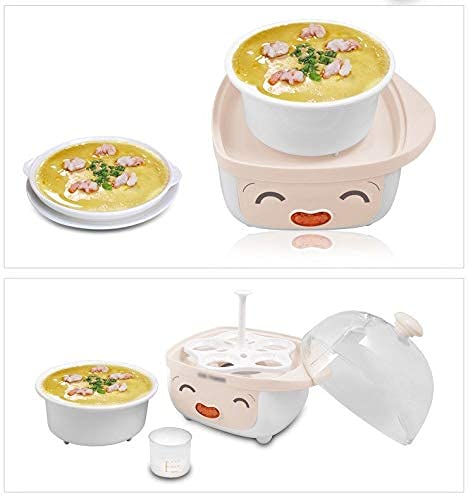 DABOLUO Bbgsfdc Mini Multi Electric Huevo Calderas 200W Huevos Lindo Egg Steamer Mini Cocina de Vapor Desayuno Artifact