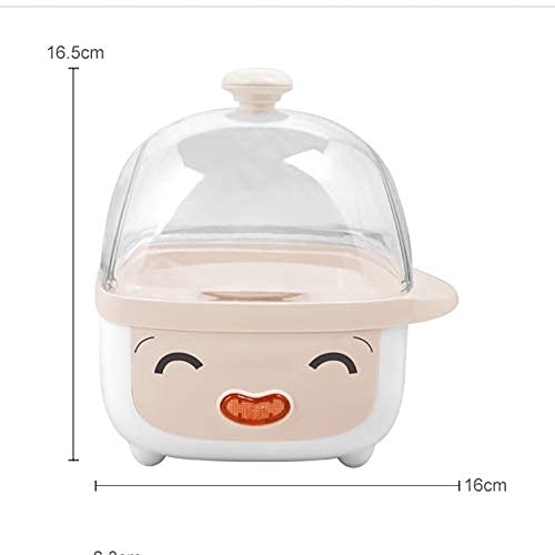 DABOLUO Bbgsfdc Mini Multi Electric Huevo Calderas 200W Huevos Lindo Egg Steamer Mini Cocina de Vapor Desayuno Artifact