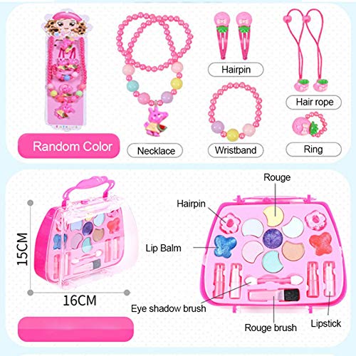 dailylime Juego de muñecas Princess Styling Head Doll con Accesorios de Belleza y Moda Juego de Maquillaje para muñecas y niños para niñas Everywhere