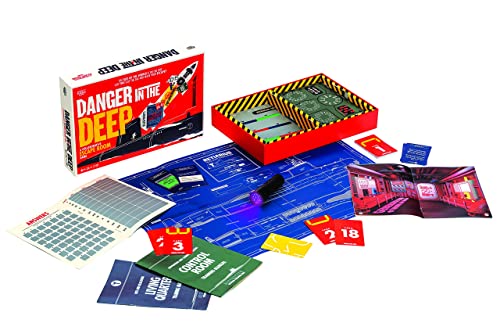 Danger In The Deep by Professor Puzzle Games - Único juego de 2 horas multijugador de la sala de escape. - ¿Puedes salvar el día con tus habilidades de pensamiento lateral y de corte de código?