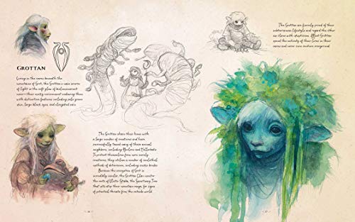 Dark Crystal Bestiary: The Definitive Guide to the Creatures of Thra (the Dark Crystal: Age of Resistance, the Dark Crystal Book, Fantasy Art Book)