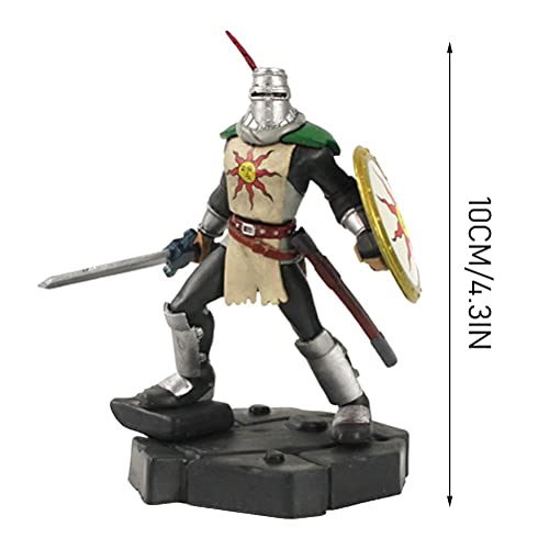 Dark Souls estatuas, Idea Regalo, Personaje, 10 Cm Multicolor