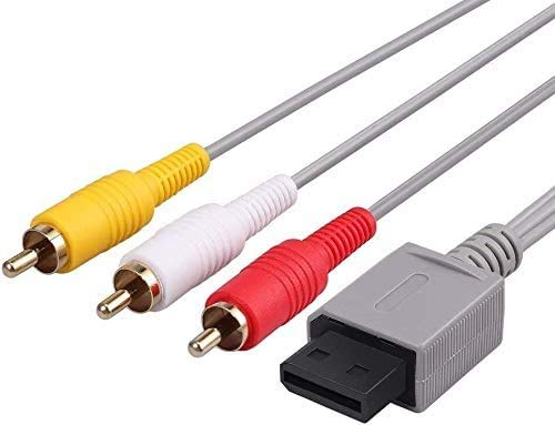 DARLINGTON & Sohns Juego de cables para Nintendo Wii, Sensorbar, cargador, cable de TV, cable euroconector, cable de alimentación, barra de sensor, adaptador AC