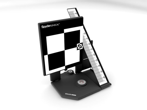 Datacolor SpyderLensCal - Calibrador para cámaras digitales, negro, color blanco