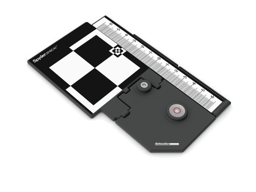 Datacolor SpyderLensCal - Calibrador para cámaras digitales, negro, color blanco