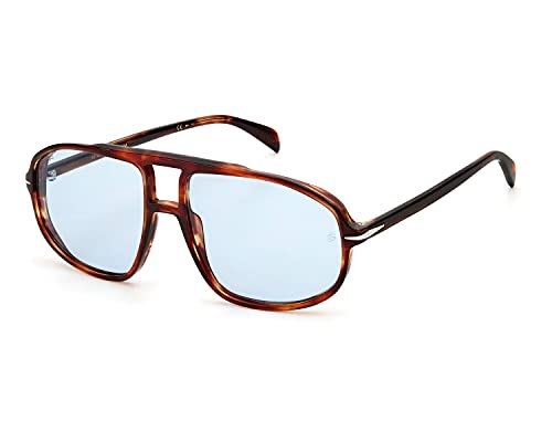 DAVID BECKHAM DB 1000/S Gafas, Red Havna, 59 para Hombre