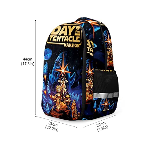 Day Of The Tentacle Adecuado para adultos, niños, adolescentes, niños, niñas y mochilas de moda