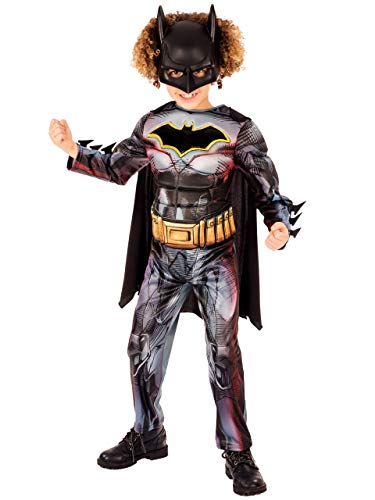 DC Comics Disfraz Vestido para Niños Batman Multicolor 7-8 años