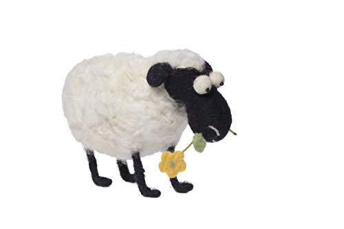 De Kulture™ Hand Made Showpiece Felt Easter Valais Blacknose Sheep Decorative 9x3x5 (LWH) For Easter Decoration Home Decoration