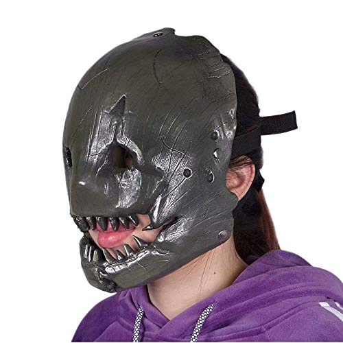 Dead Daylight Cubierta Facial De Cosplay Guardia Facial De Cosplay Juego De Terror Carnicero Asesino Trampero Evan MacMillan Accesorio De Cosplay Para Exhibición De Anime Y Fiesta Temática Y Halloween