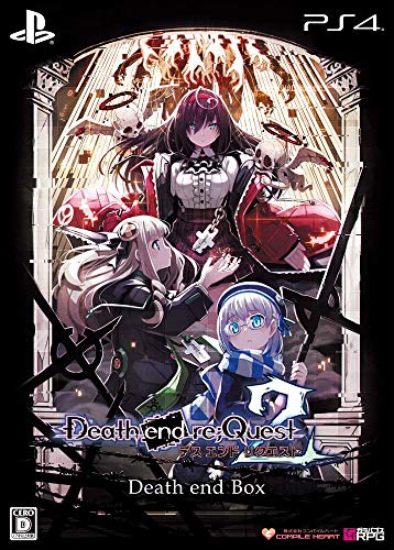 Death end re;Quest 2 Death end BOX - PS4 【初回購入特典】プロダクトコードカード『ブラッドスケルターセット』 & 【特典】描き下ろしイラスト使用のオリジナル収納BOX、ビジュアルファンブック:1冊、ミニサウンドトラック&素材データ集CD:1枚、ビジュアルアートポスター:3枚 付