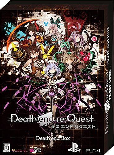 Death end re;Quest Death end BOX 【限定版同梱物】・ナナメダケイ描き下ろし収納BOX ・ビジュアルアートワーク ・オリジナルサウンドトラックCD ・秘蔵データ素材集CD-ROM ・クリアビジュアルポスターセット 同梱 - PS4
