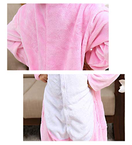DEBAIJIA DWSY Conjunto de Pijama, Rosa-Pegasus, 159-168 para Mujer