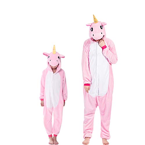 DEBAIJIA DWSY Conjunto de Pijama, Rosa-Pegasus, 159-168 para Mujer