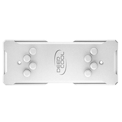 DEEP COOL GAMMAXX GTE V2 Blanco, Disipador de CPU, con 4 Tubos de Calor, un 120 mm CPU Ventilador PWM de LED Blanco, Compatible con Intel/AMD