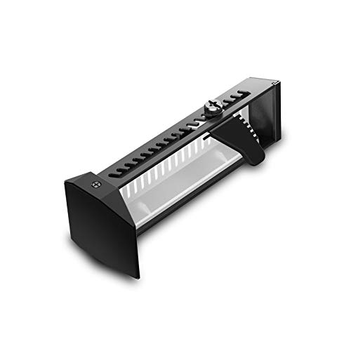 DEEP COOL GH-01 RGB Soporte de Tarjeta Gráfica de Altura Ajustable, Iluminación RGB, Sostiene hasta 5kg, Cables Escondidos, Sincronizarse con Otros Dispositivos RGB de 12V por Placa Base