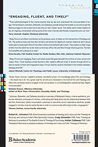 Deep Focus: Film and Theology in Dialogue (Engaging Culture)