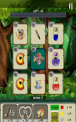 Deep In The Woods - A roguelike strategy card game