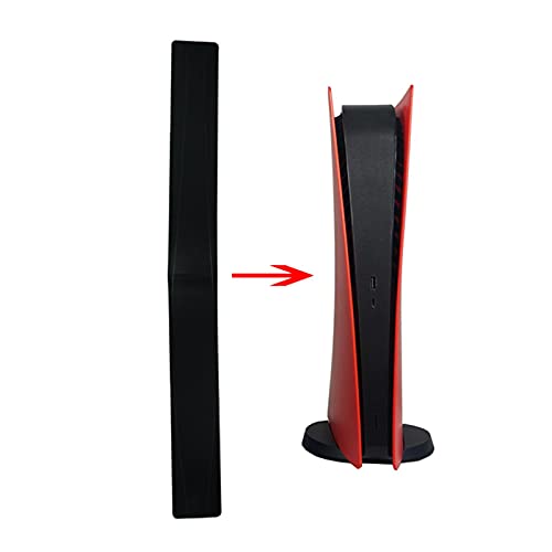 Defeat PS5 Console Middle Skin - Adhesivo para PS5 versión de disco PS5, protector de parte central, protector de parte central integrado para PS5