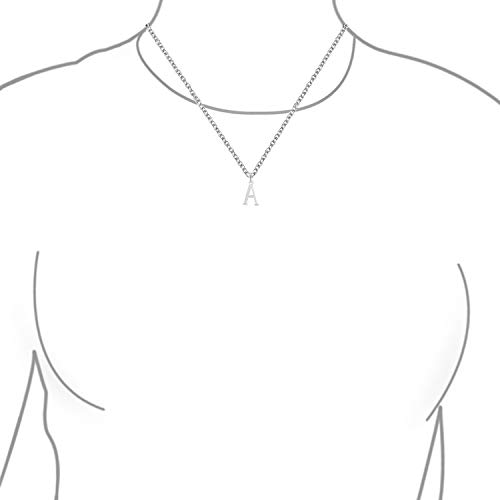 Delicado ABC cúbico Zirconia Pave CZ capital bloque letra alfabeto inicial G colgante collar para las mujeres de plata de ley