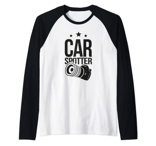 Deluxe Car Spotter, Carspotter de súper coches Camiseta Camiseta Manga Raglan
