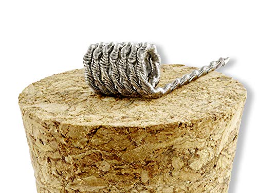 Demon Killer Bobina de alambre para bobinas precompiladas Ni80 para RDA/RBA/RTA/RDTA de níquel cromado 26GA*2 + 38GA F