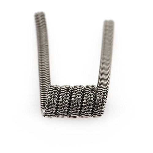 Demon Killer Pre Hechas Alien V2 Bobina, Super A1 Coil Alambre de Calefacción para RBA / RDA / RTA Atomizadores Reconstruibles, 10PCS Vape Coil