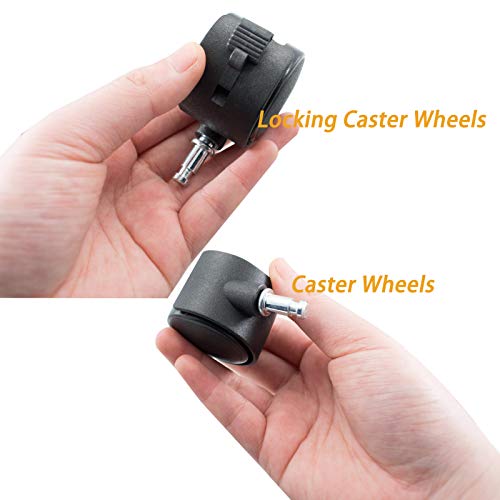 DEMON KILLER Soporte de CPU para ordenador, universal, ajustable, soporte de carcasa de escritorio, estante principal, con freno, con 4 ruedas, extensible, soporte universal para ordenador