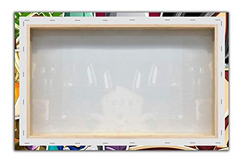 Desconocido Cuadro Lienzo Dragon Ball Super Personajes – Varias Medidas - Lienzo de Tela Bastidor de Madera de 3 cm - Impresion Alta resolucion (50, 28)