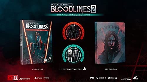 Desconocido Vampiro: The Masquerade Bloodlines 2 - Edición no sancionada (Steelbook)