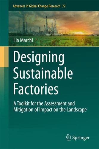Designing Sustainable Factories: A Toolkit for the Assessment and Mitigation of Impact on the Landscape: 72 (Advances in Global Change Research)