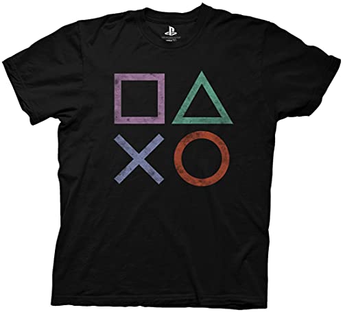 Desolate Ripple Junction PlayStation Vintage Icon Adult T-shirt