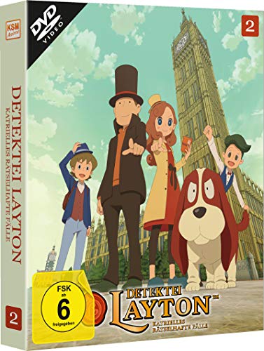 Detektei Layton - Katrielles rätselhafte Fälle, Vol. 2 [Alemania] [DVD]
