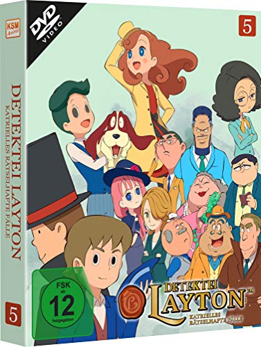 Detektei Layton - Katrielles rätselhafte Fälle, Vol. 5 [Alemania] [DVD]