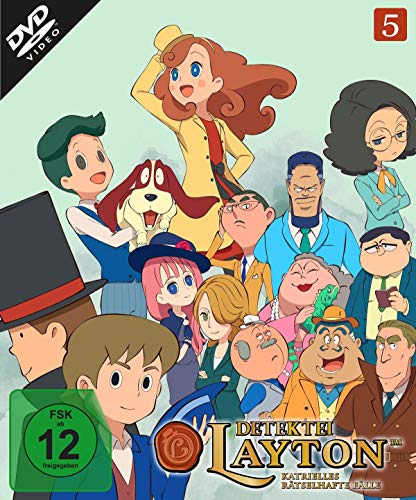 Detektei Layton - Katrielles rätselhafte Fälle, Vol. 5 [Alemania] [DVD]