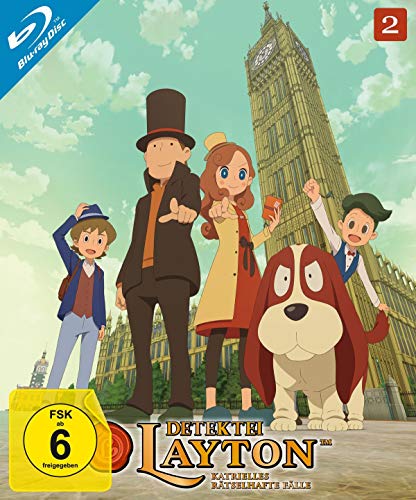 Detektei Layton - Katrielles rätselhafte Fälle: Volume 2 [Alemania] [Blu-ray]
