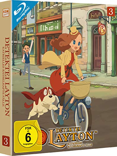 Detektei Layton - Katrielles rätselhafte Fälle: Volume 3 (Episode 21-30) [Alemania] [Blu-ray]
