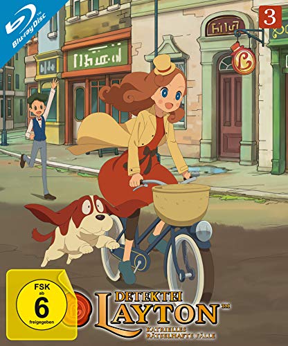 Detektei Layton - Katrielles rätselhafte Fälle: Volume 3 (Episode 21-30) [Alemania] [Blu-ray]