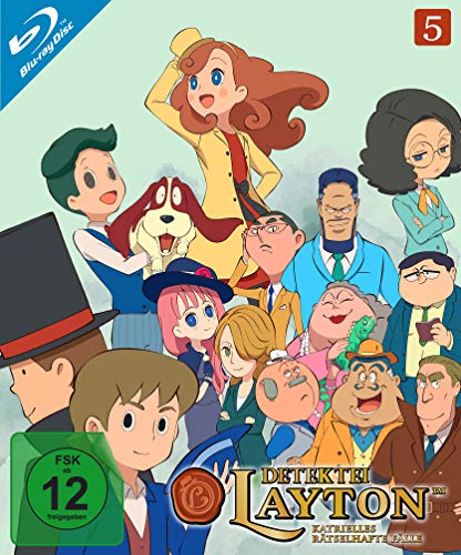Detektei Layton - Katrielles rätselhafte Fälle: Volume 5 (E.41-50) [Alemania] [Blu-ray]