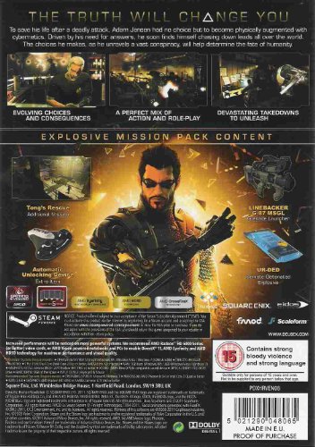 Deus Ex: Human Revolution - Limited Edition (PC DVD)[Importación inglesa]