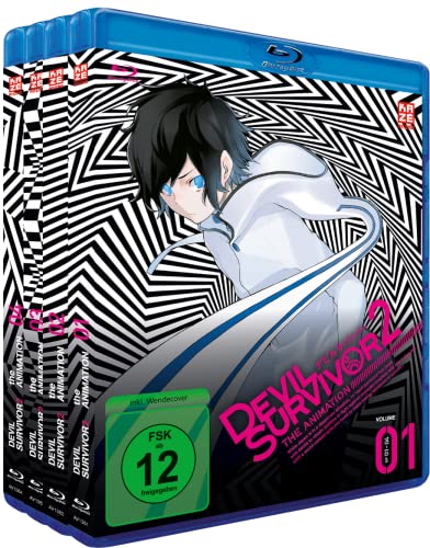 Devil Survivor 2 - The Animation - Gesamtausgabe - Bundle - Vol.1-4 - [Blu-ray] [Alemania]