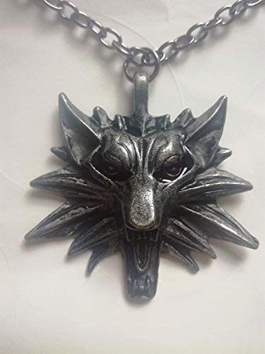 DGP Witcher relicario The Witcher 3 Wild Hunt Colgante Collar Colgante